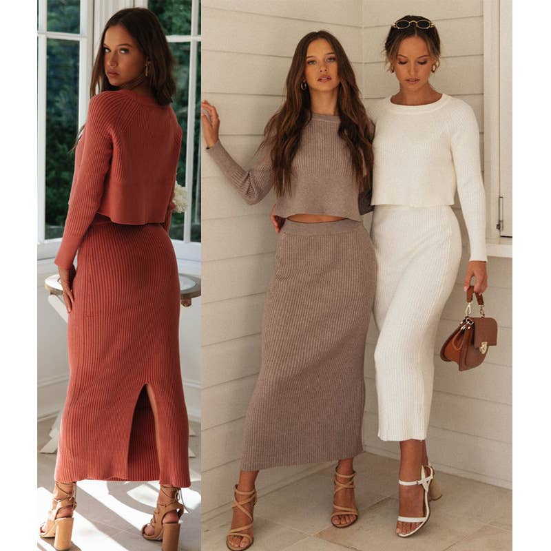 Kintted Sweater Set