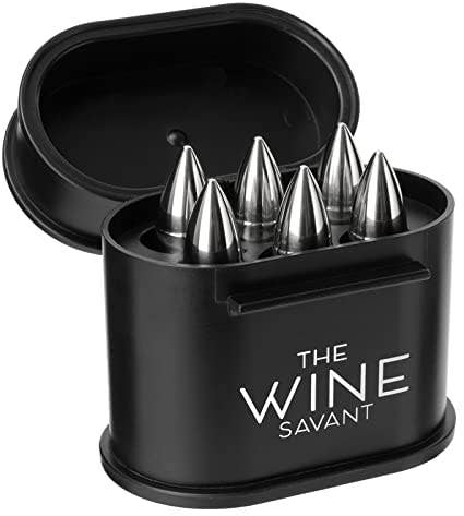 Whiskey Stones Ammunition Box Bullets Stainless Steel - Set