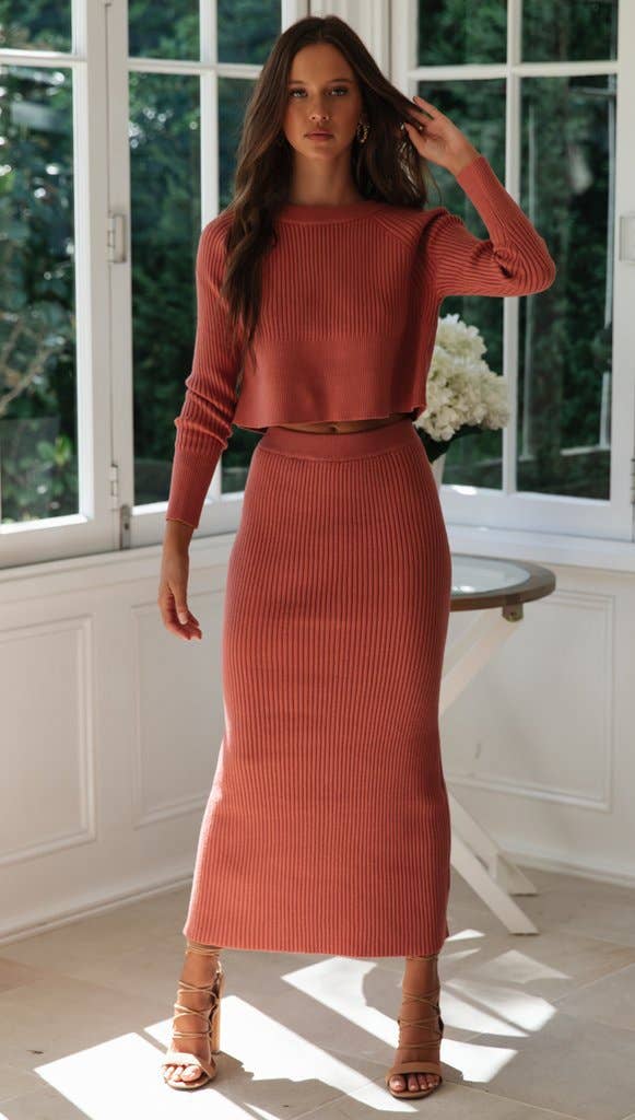 Kintted Sweater Set