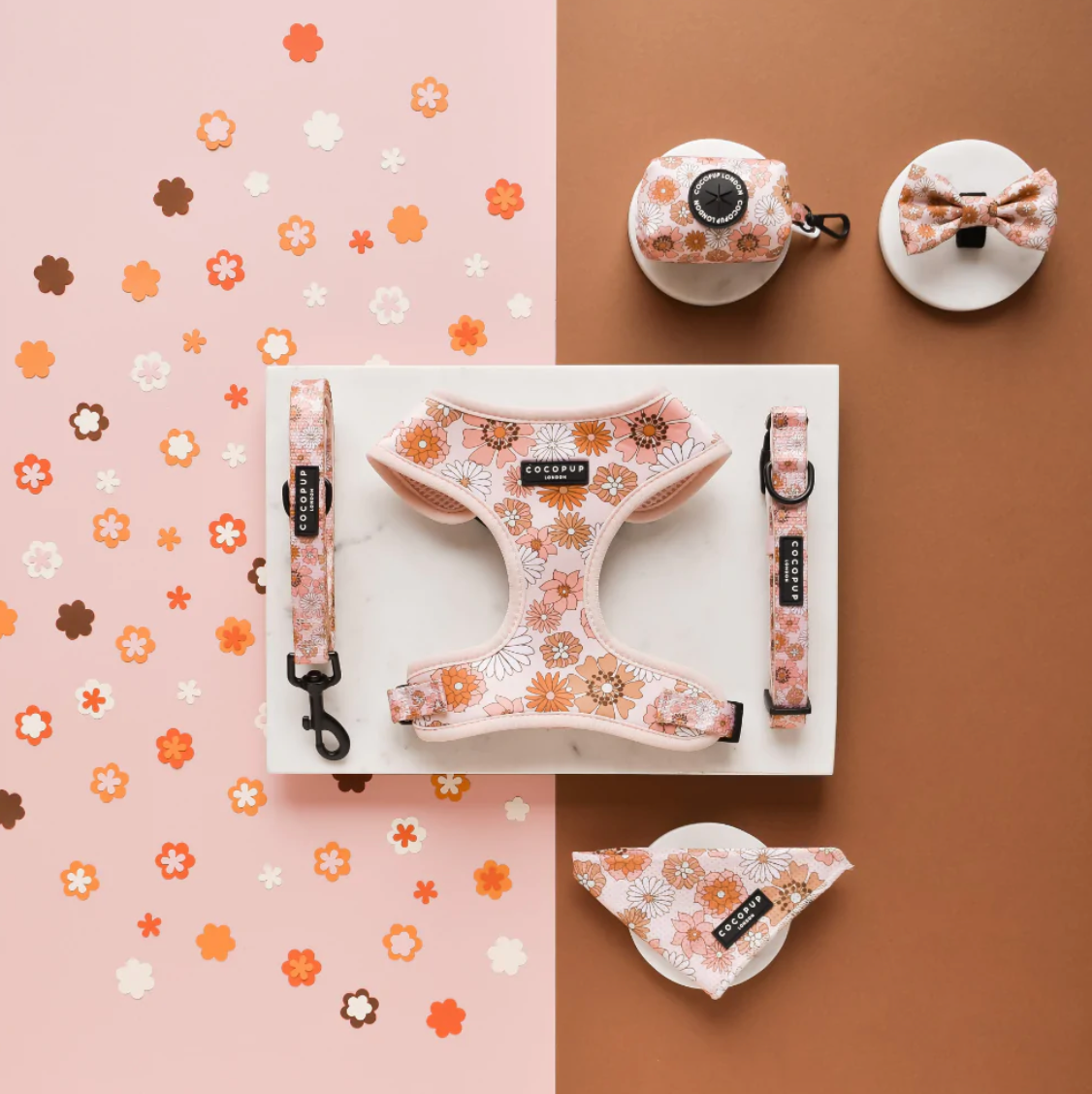 Groovy Floral Bow Tie