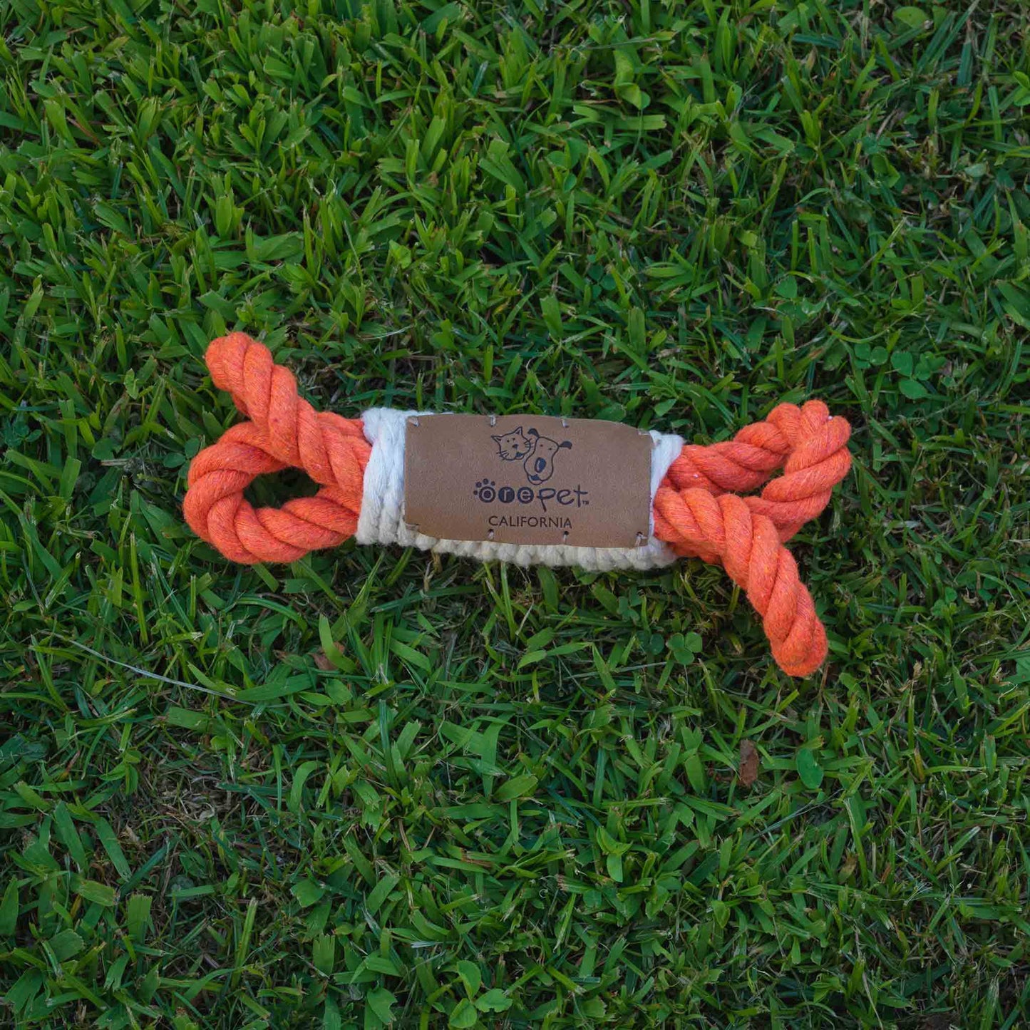Mini Loop Dog Toy | Orange