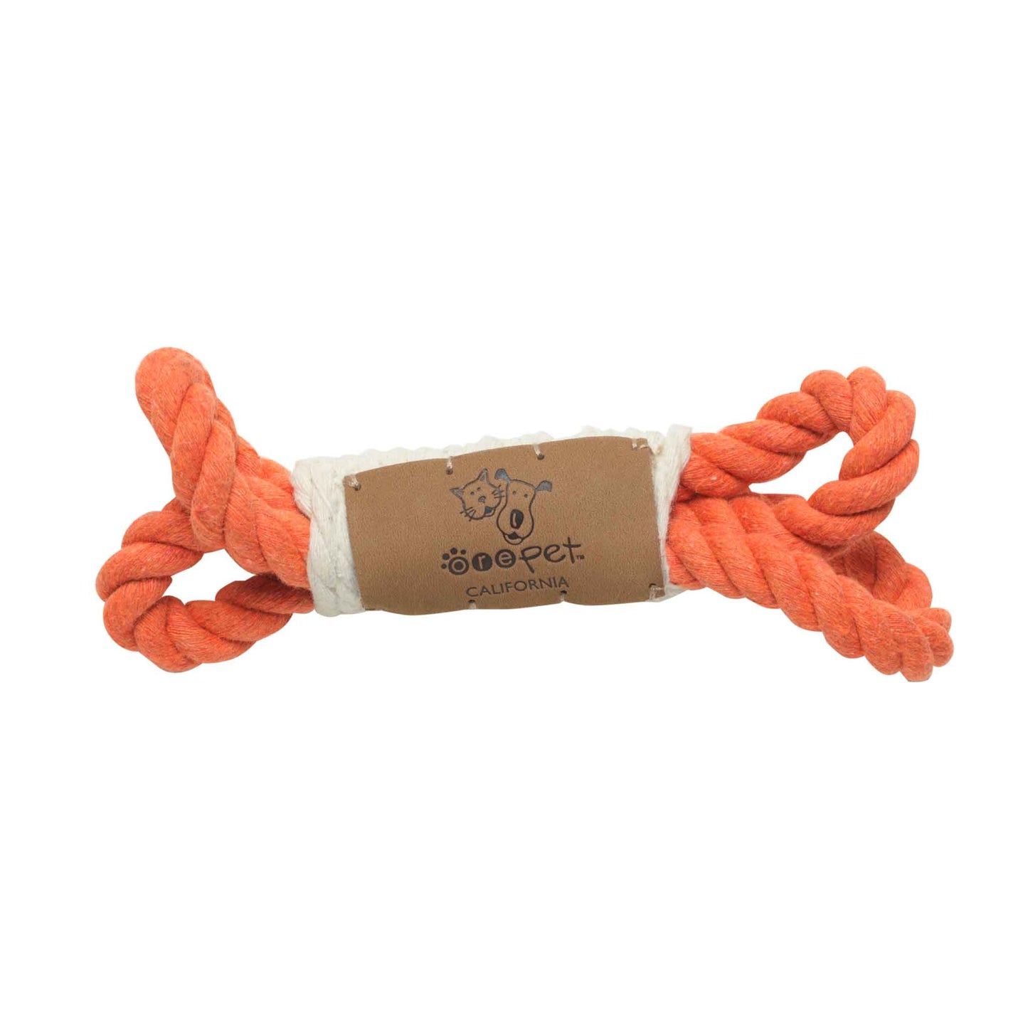 Mini Loop Dog Toy | Orange
