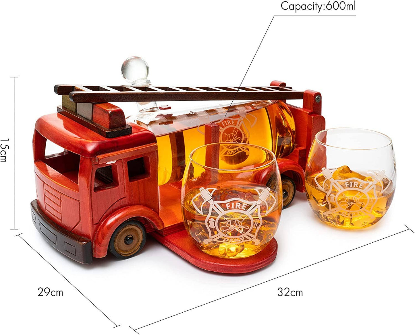 Firetruck Decanter by The Wine Savant