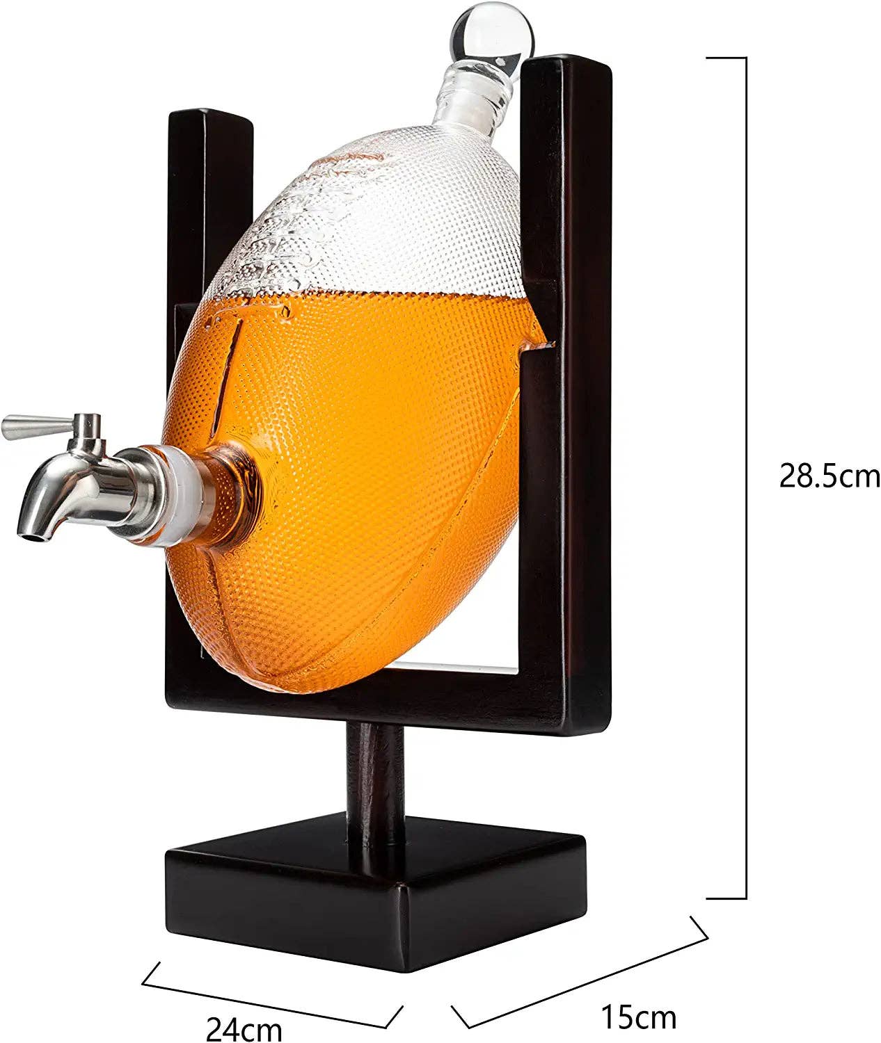 Football Decanter Set for Whiskey, Wine & Other Liquor