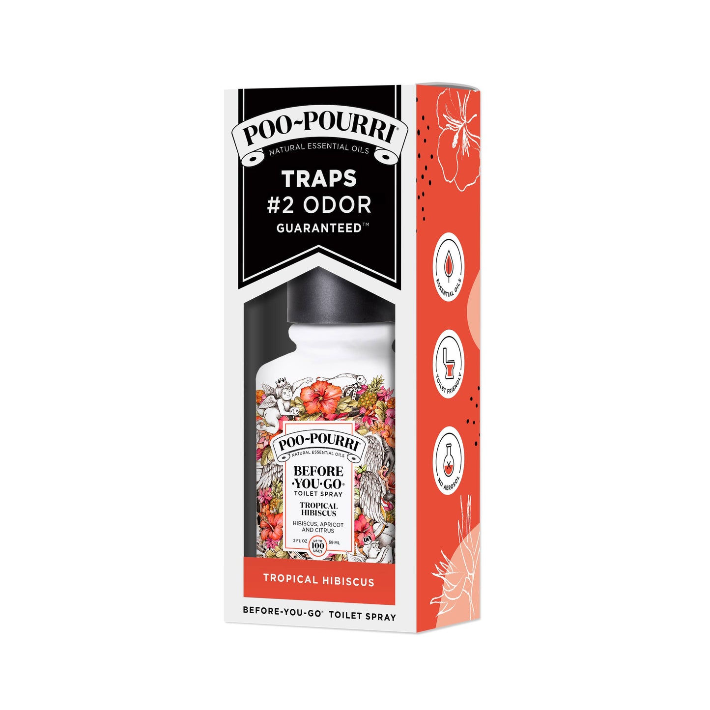 Poo~Pourri Tropical Hibiscus 2oz boxed