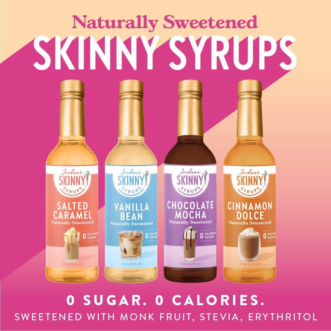 Naturally Sweetened Vanilla Bean Syrup - 375ml