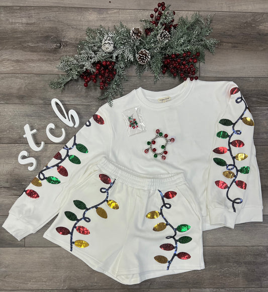 Christmas Lights Sweatshirt