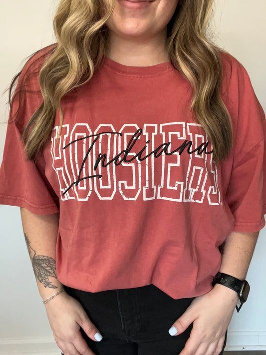 Indiana Red Tee