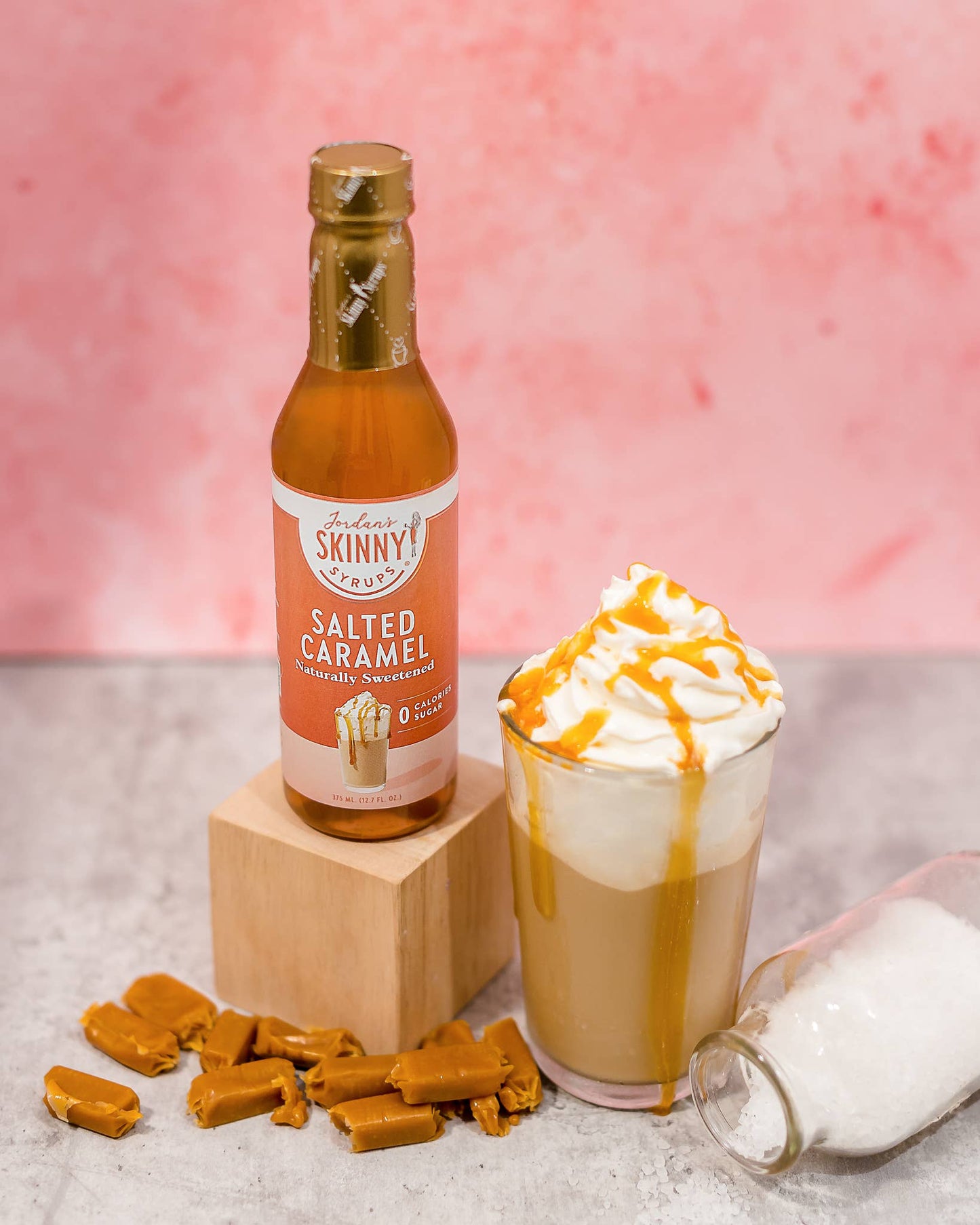 Naturally Sweetened Salted Caramel Syrup - 375ml