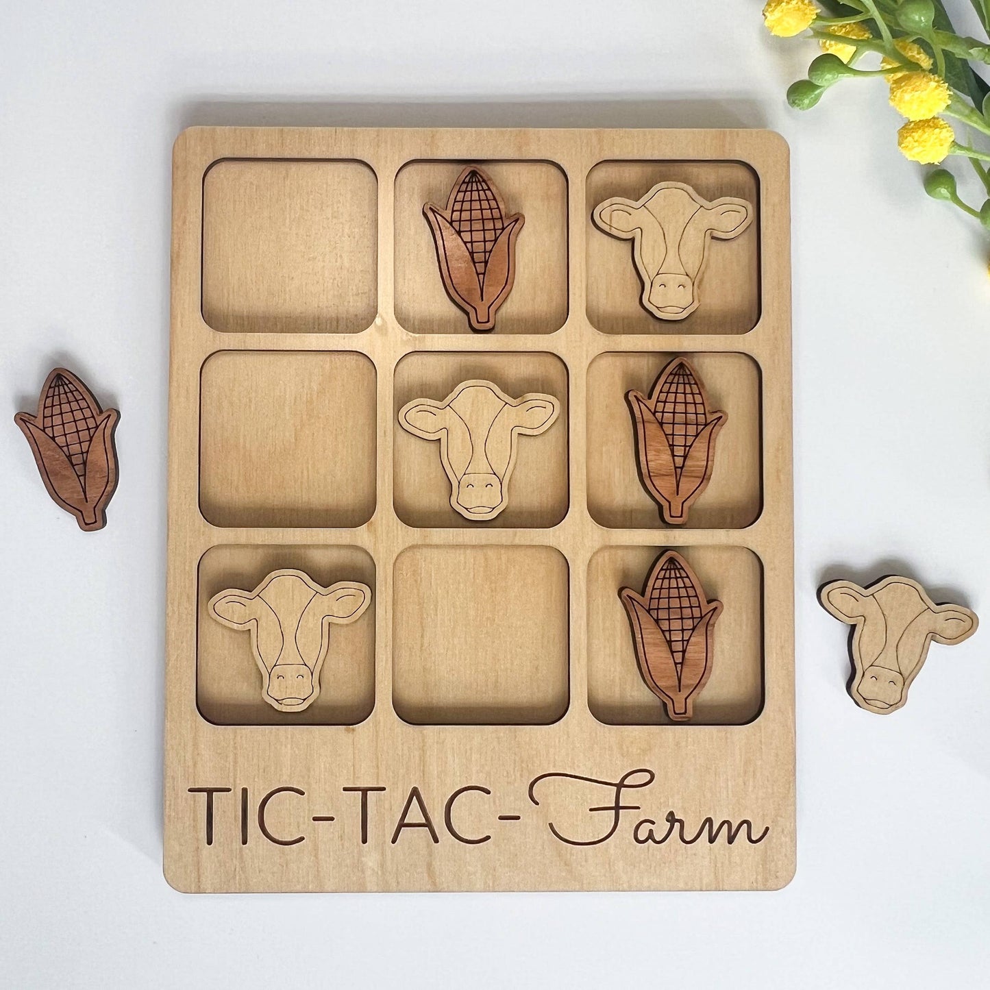 Farmer Gift - Tic-Tac-Toe Farm Game