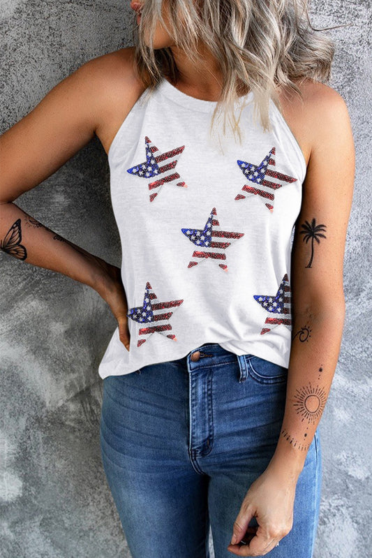 White Star Patch Tank