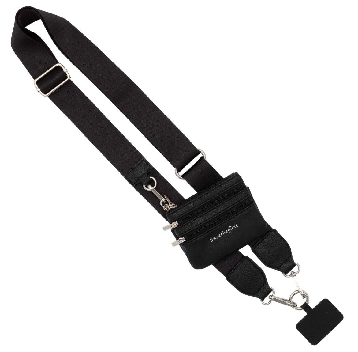 Clip & Go Strap w/Zippered Pouch