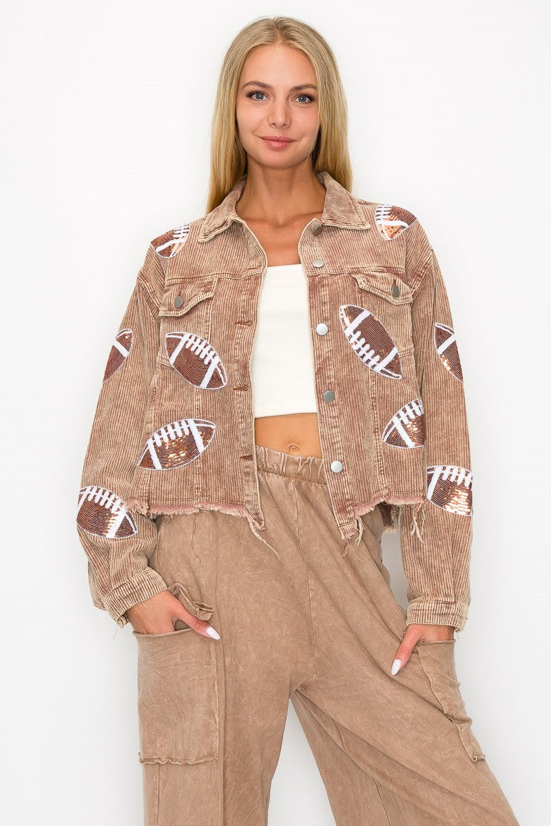 Gameday Corduroy Jacket