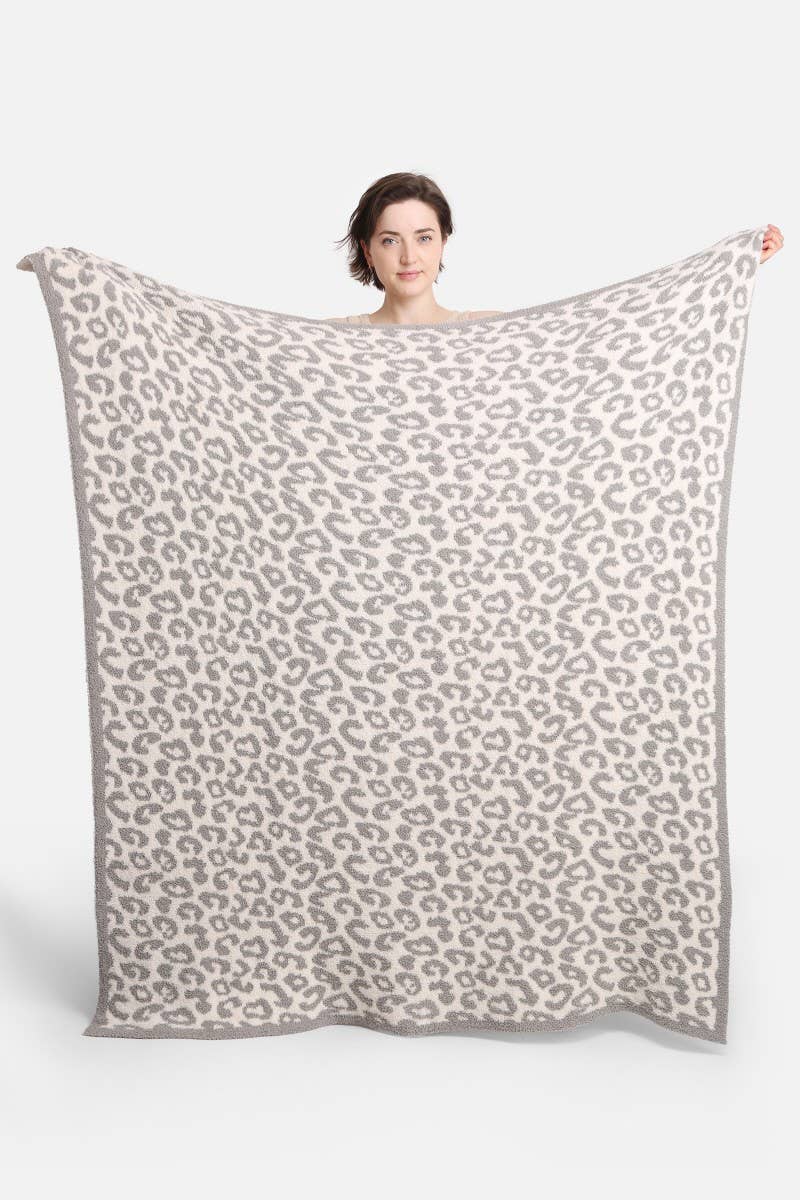 Leopard Print Luxury Soft Throw Blanket