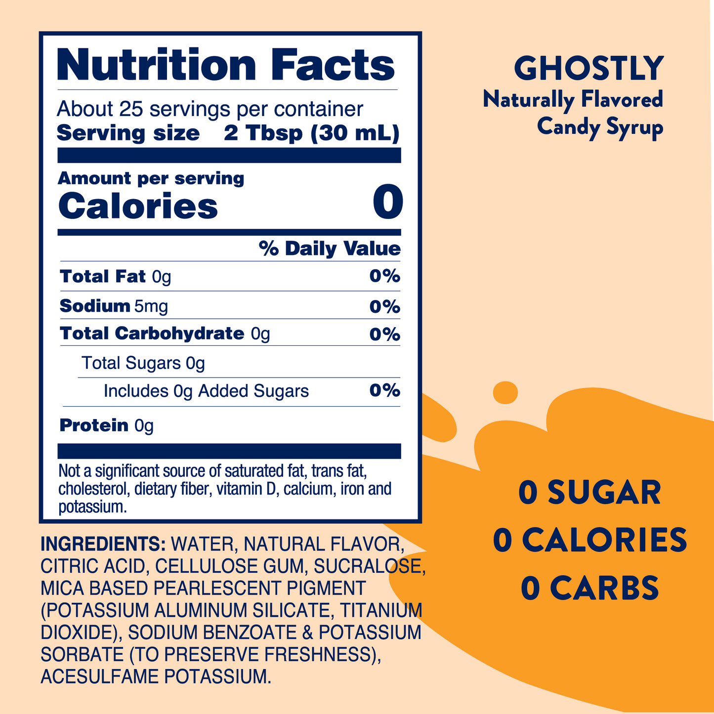 Sugar Free Ghostly Syrup