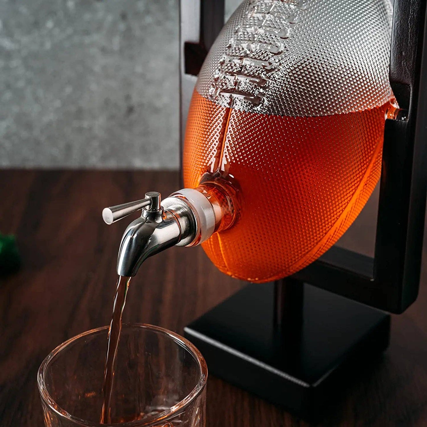 Football Decanter Set for Whiskey, Wine & Other Liquor