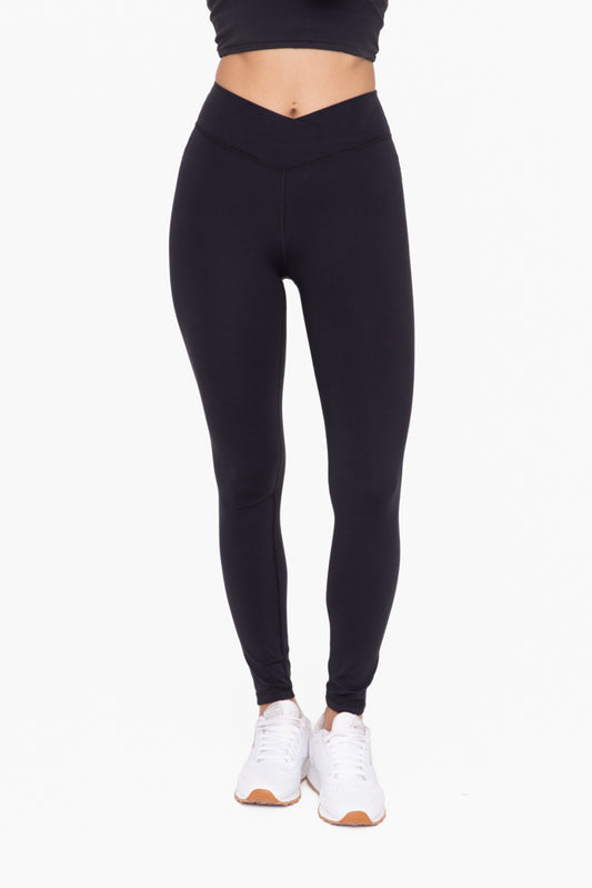 MONO B | VENICE CROSSOVER WAIST LEGGINGS