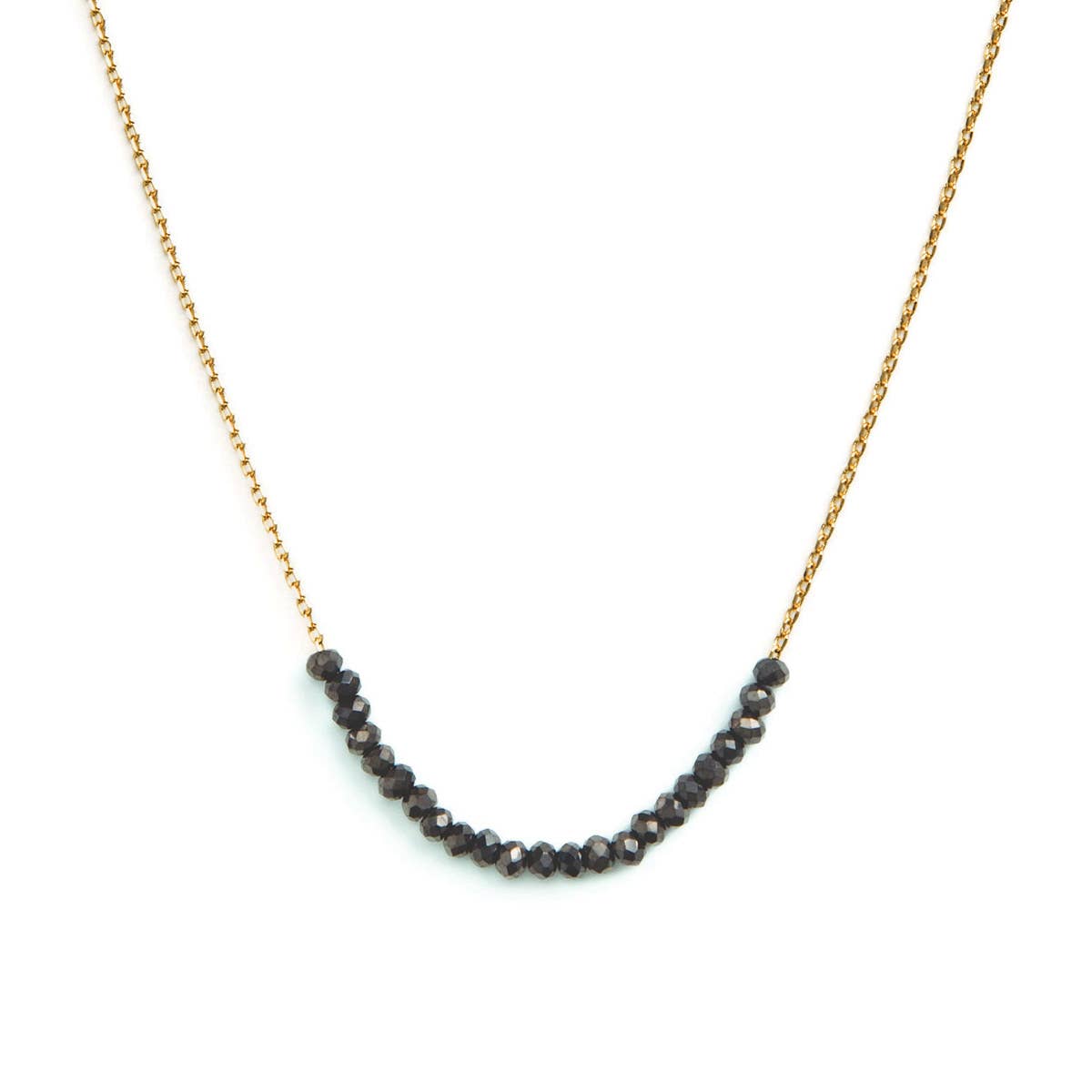 Delicate Crystal Accented Necklace