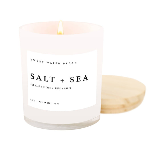 Salt and Sea 11 oz Soy Candle