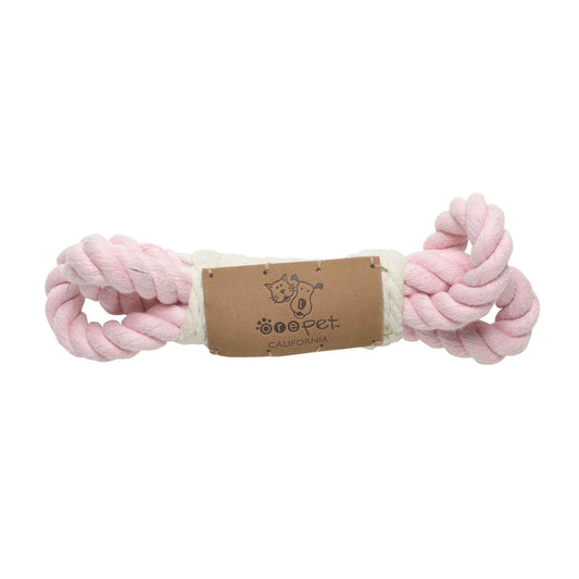 Mini Loop Dog Toy | Pink Mist