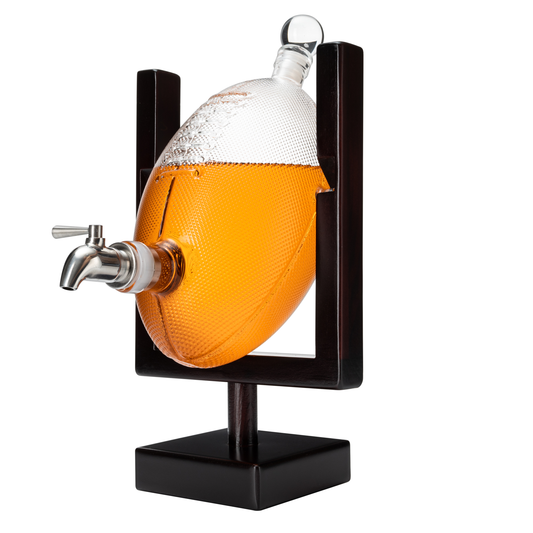 Football Decanter Set for Whiskey, Wine & Other Liquor