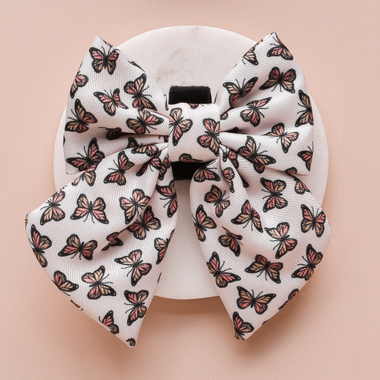 Boujee Butterfly Sailor Bow Tie