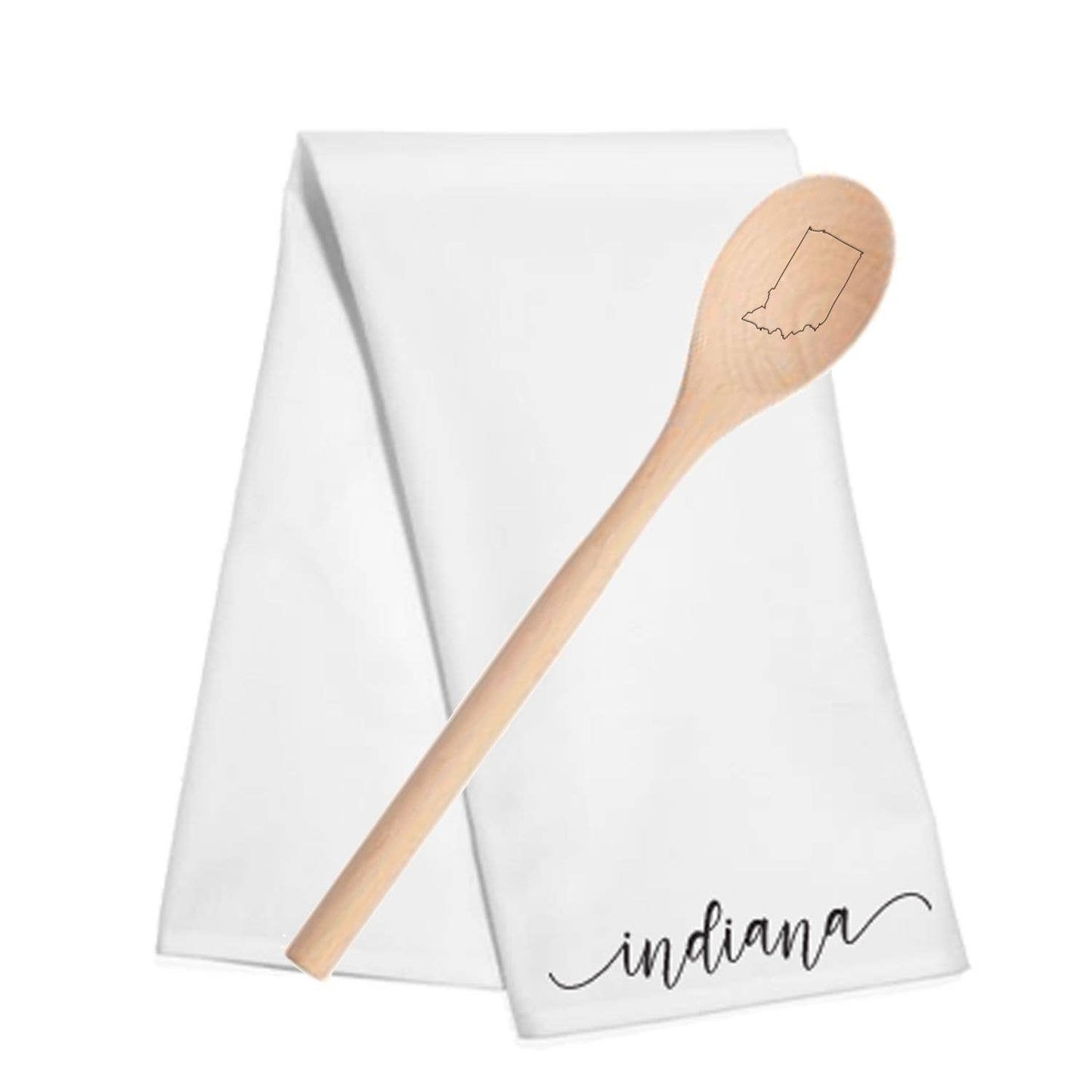 Tea Towel/Spoon Set Indiana