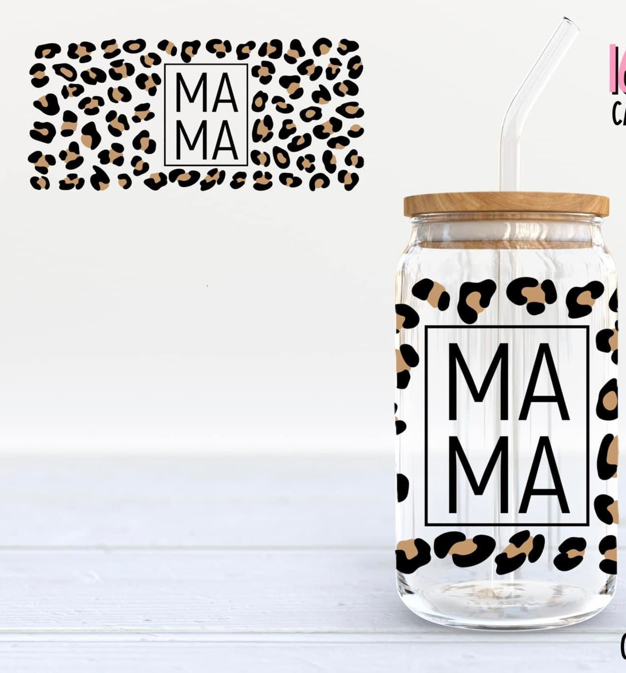 Leopard Mama Cup