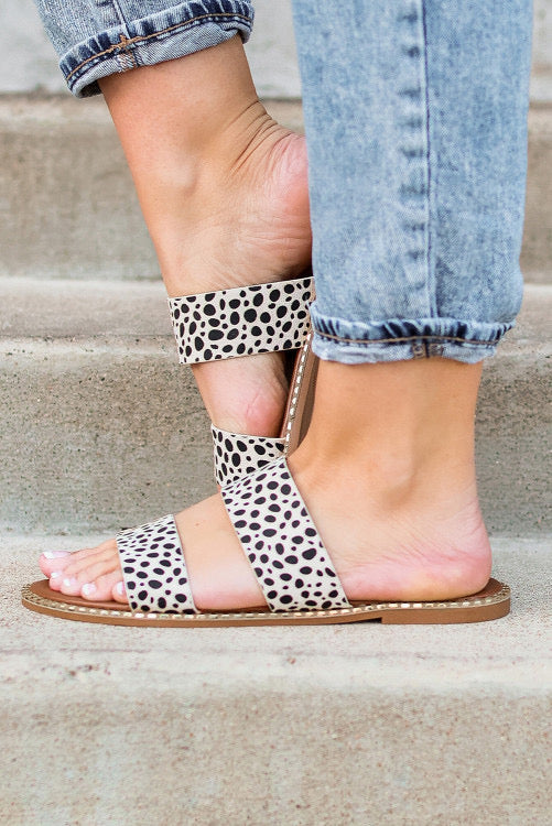 Dotted Sandals
