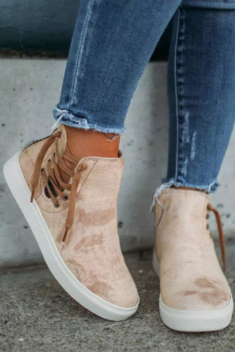 Beige High Top