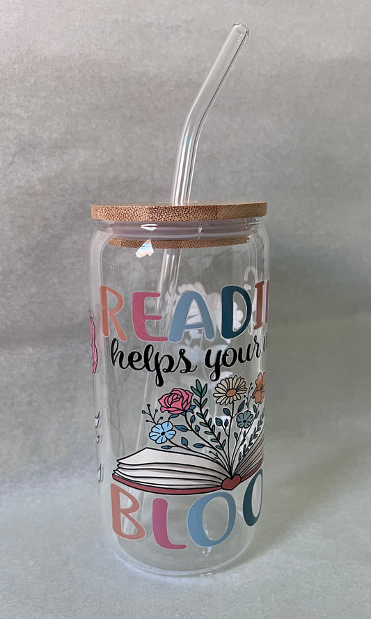 Reading Helps Your Mind Bloom Cup