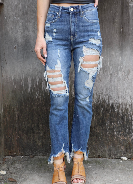 Distressed Jeans