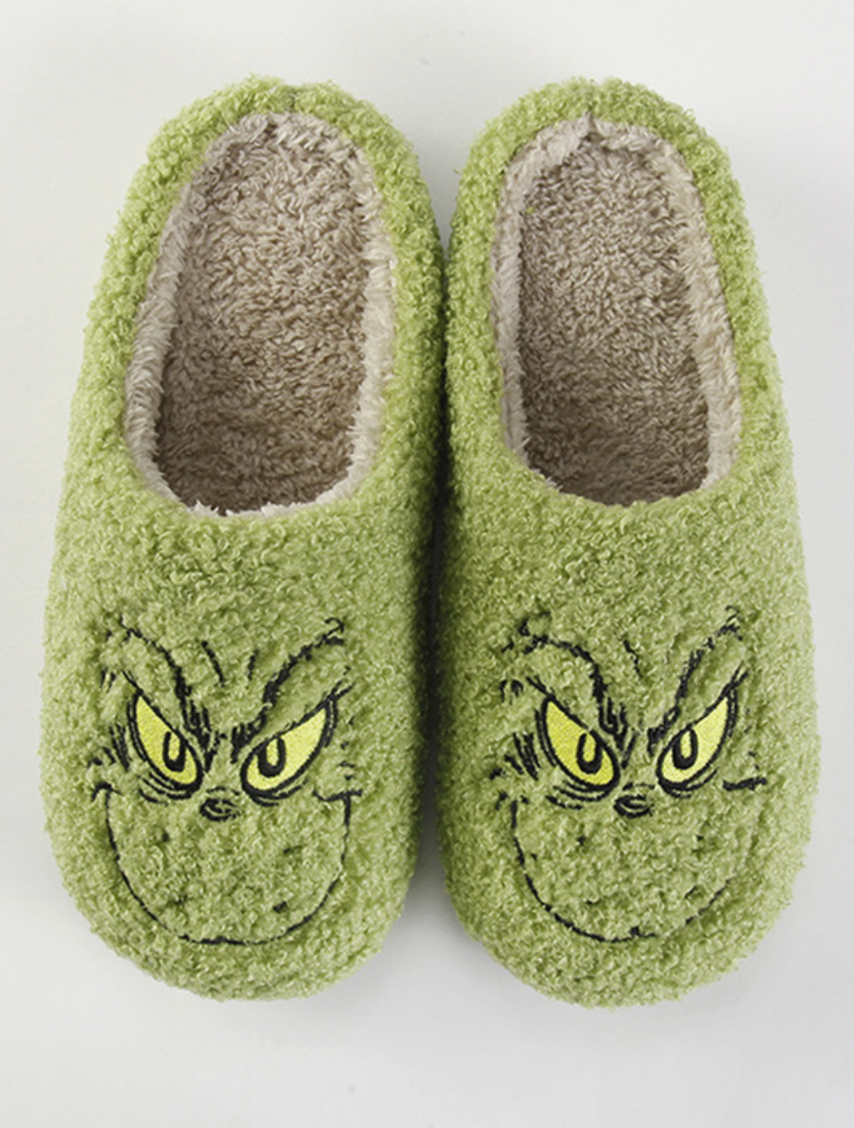 Grinch slippers 2025 for men