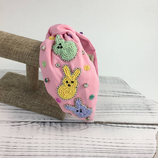 Easter Bunny Knot Headband