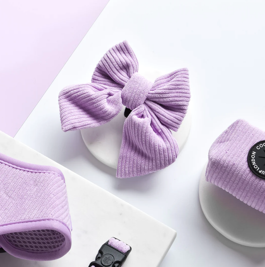 Lilac Cord Sailor Bow Tie