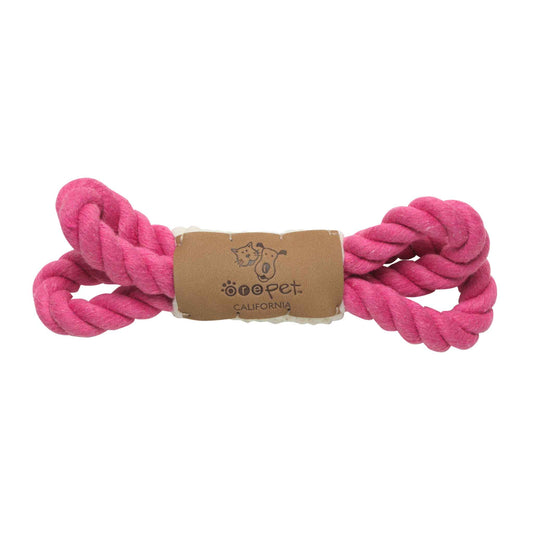 Mini Loop Dog Toy | Magenta