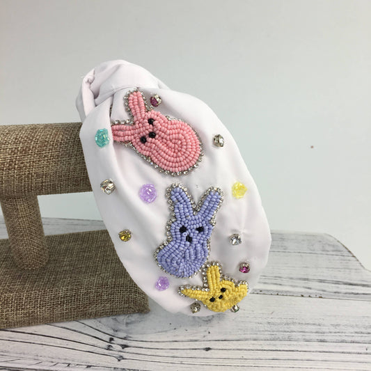 Easter Bunny Knot Headband